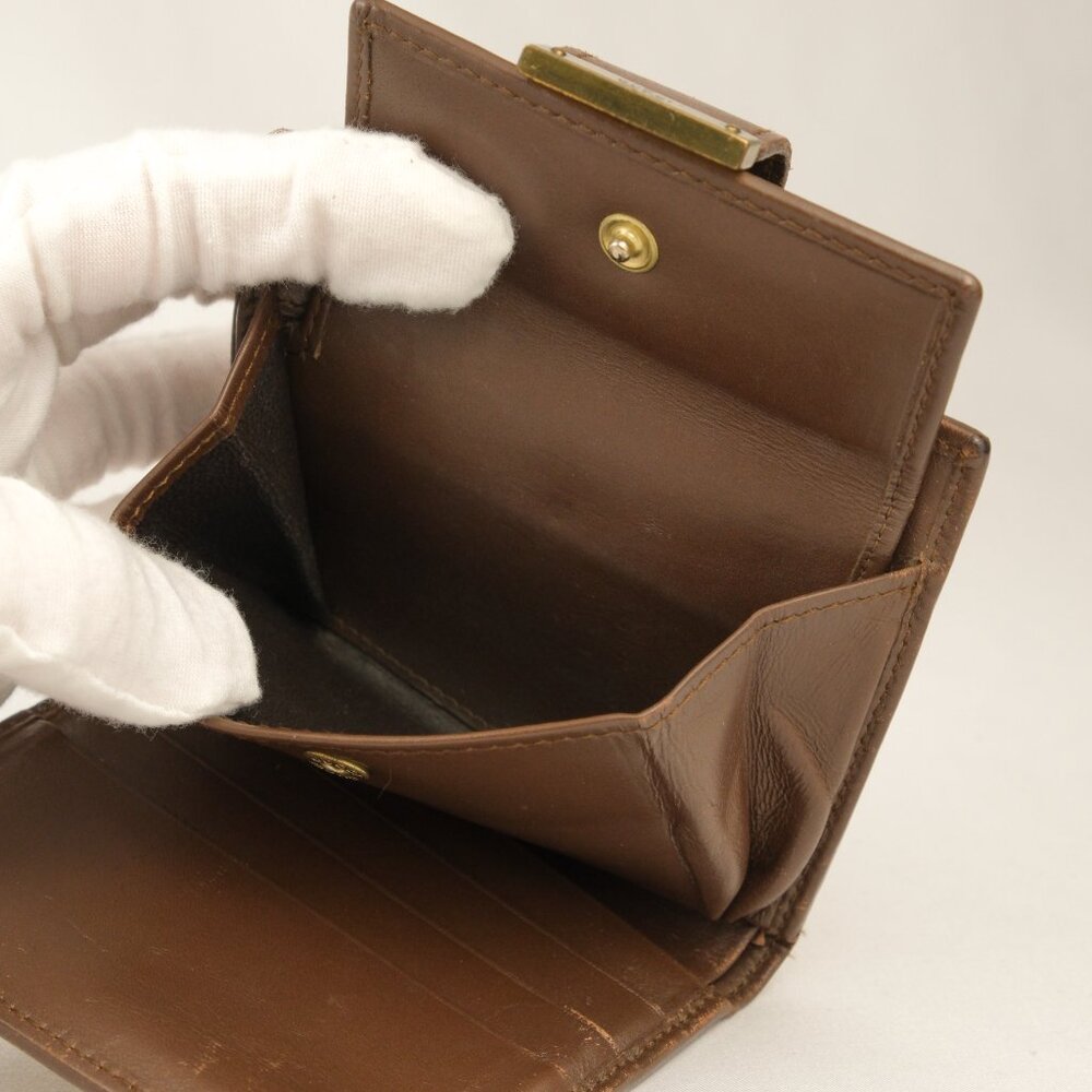 Gucci GG Canvas Monogram Bifold Wallet, Brown/Tan - Picture 7 of 12